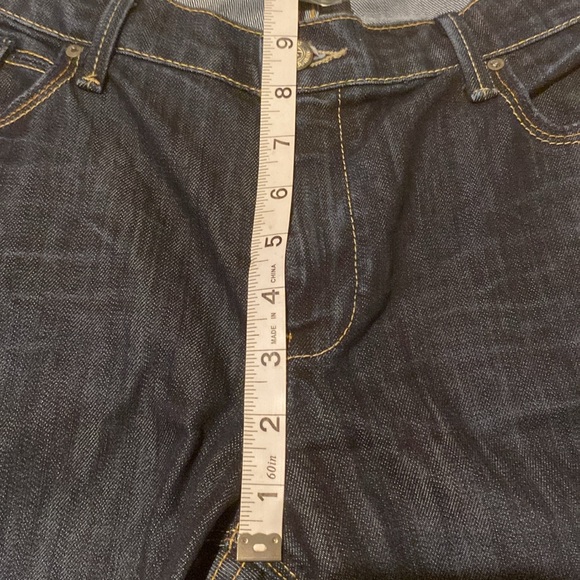 Banana Republic Modern Boot Cut Mid Rise Dark Serengeti Jeans Women’s Size 12 L - Picture 11 of 13